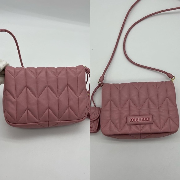 Authentic Miu Miu Nappa Leather shoulder bag - Picture 5 of 15